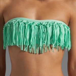 L* Space Fringe Bikini Top